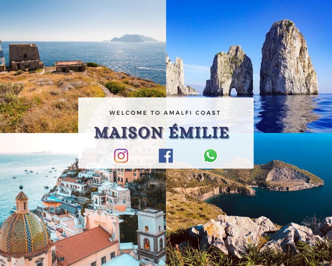 Maison Emilie Massa Lubrense Exteriör bild